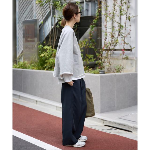 スローブ イエナ（SLOBE IENA）/《予約》裏毛スキッパープルオーバー