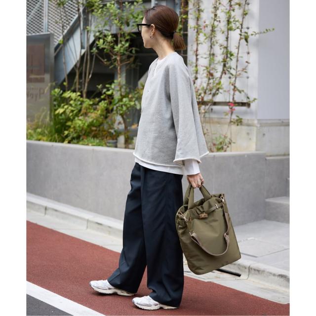 スローブ イエナ（SLOBE IENA）/《予約》裏毛スキッパープルオーバー