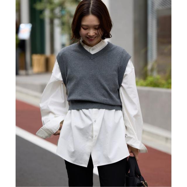 スローブ イエナ（SLOBE IENA）/《予約》LEDENIM REMAKE OVER SHIRT