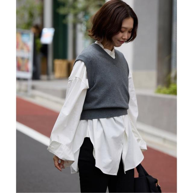 スローブ イエナ（SLOBE IENA）/《予約》LEDENIM REMAKE OVER SHIRT