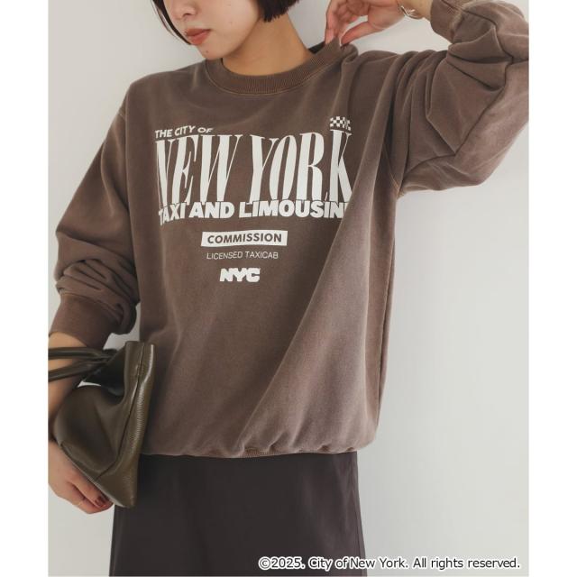 スローブ イエナ（SLOBE IENA）/《追加》GOOD ROCK SPEED NEW YORK CITYスウェット 25NYC209W