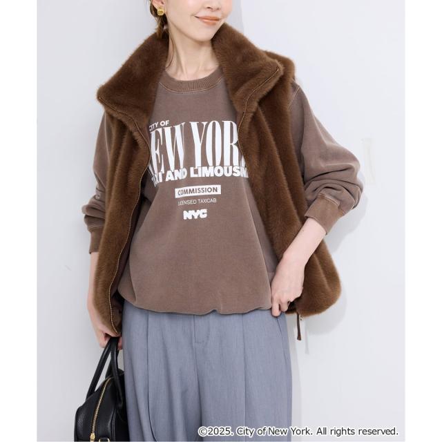 スローブ イエナ（SLOBE IENA）/《追加》GOOD ROCK SPEED NEW YORK CITYスウェット 25NYC209W