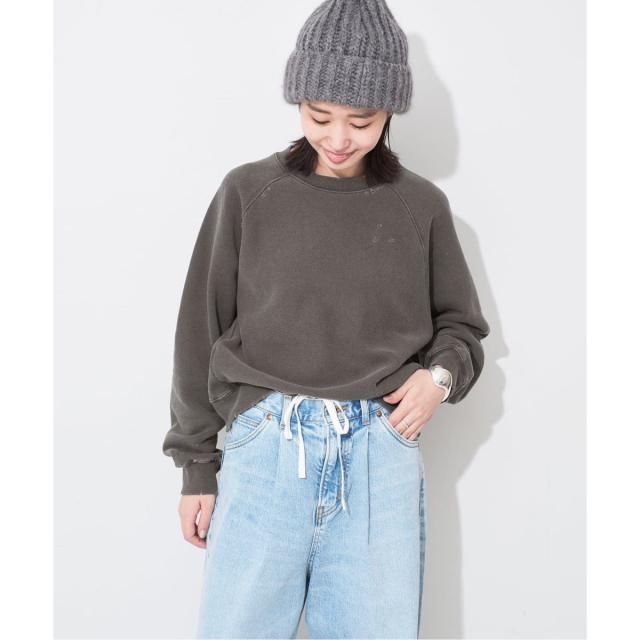 スローブ イエナ（SLOBE IENA）/《追加予約》Collegiate Pacific SLOBE別注 ダメージスウェット