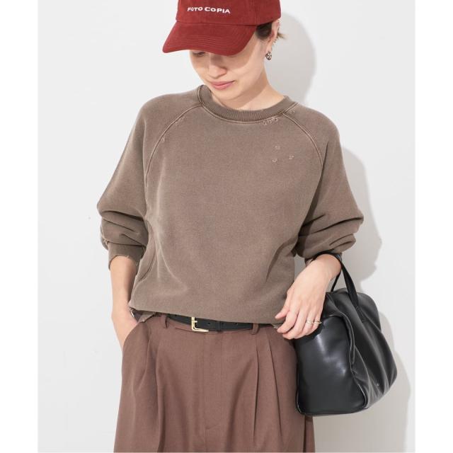 スローブ イエナ（SLOBE IENA）/《追加予約》Collegiate Pacific SLOBE別注 ダメージスウェット