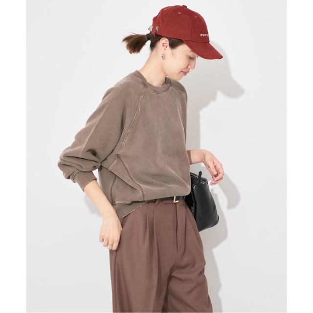 スローブ イエナ（SLOBE IENA）/《追加予約》Collegiate Pacific SLOBE別注 ダメージスウェット