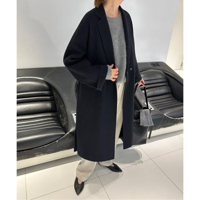 スローブ イエナ（SLOBE IENA）/《予約》ダブルフェイスチェスターコート