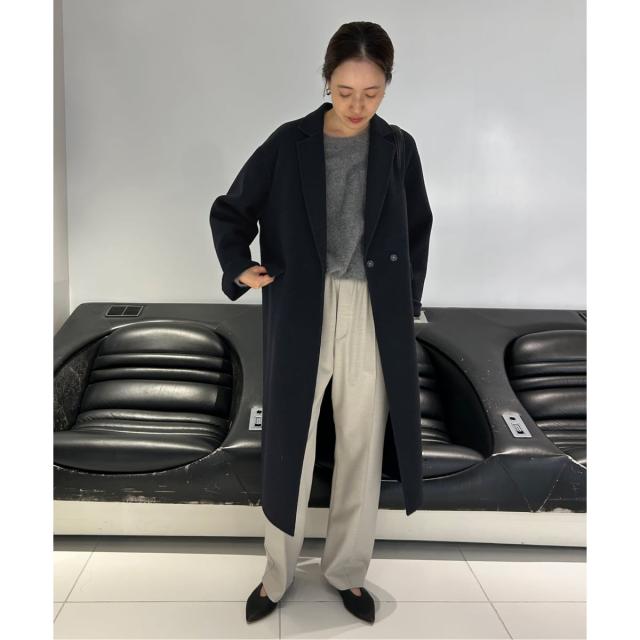 スローブ イエナ（SLOBE IENA）/《予約》ダブルフェイスチェスターコート