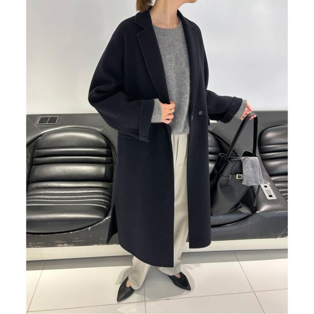 スローブ イエナ（SLOBE IENA）/《予約》ダブルフェイスチェスターコート