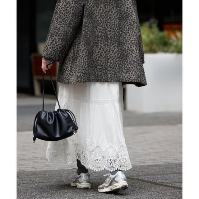 スローブ イエナ（SLOBE IENA）/《予約》コットンボイルケミカルレーススカート