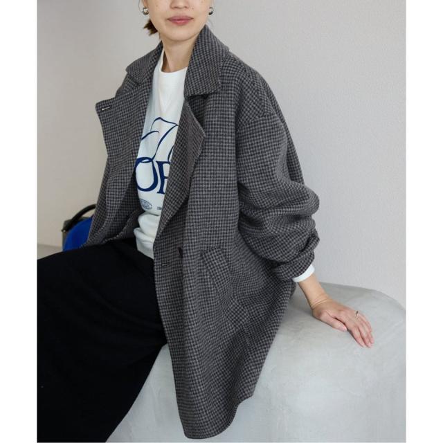 スローブ イエナ（SLOBE IENA）/《追加》souple wool ダブルフェイスミドルコート