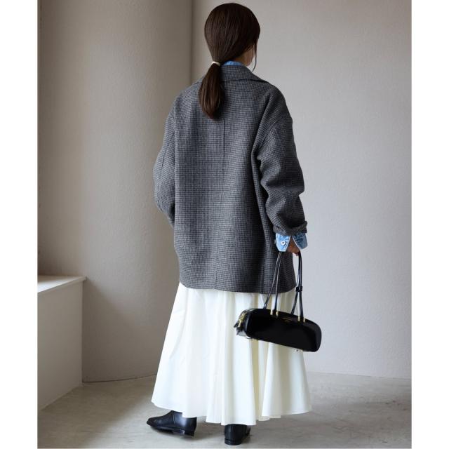 スローブ イエナ（SLOBE IENA）/《追加》souple wool ダブルフェイスミドルコート