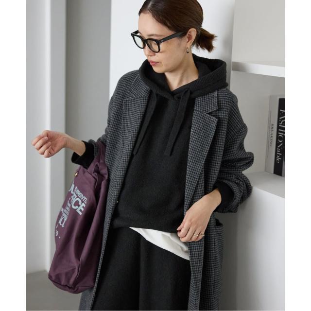 【NEW】スローブ イエナ（SLOBE IENA）/《セットアップ対応可》エアリーワイドシルエットフーディー