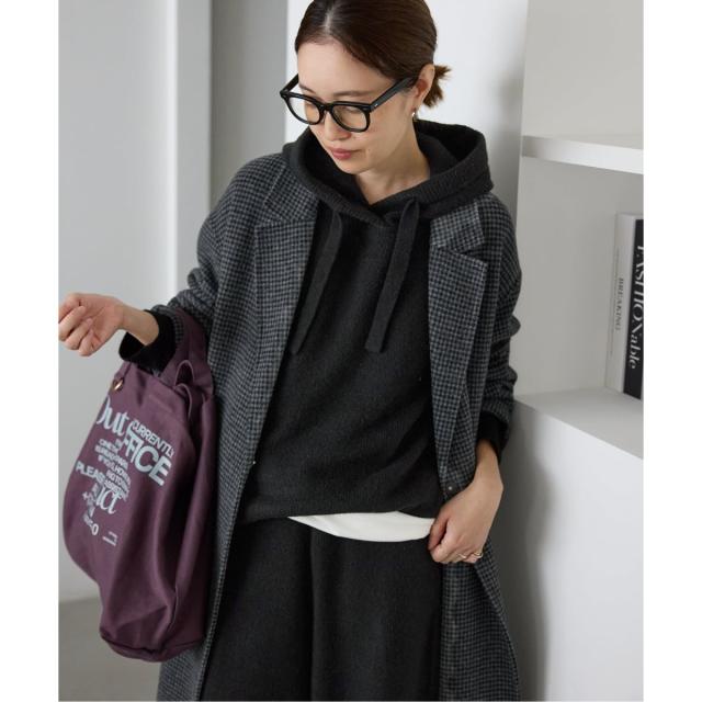 【NEW】スローブ イエナ（SLOBE IENA）/《セットアップ対応可》エアリーワイドシルエットフーディー