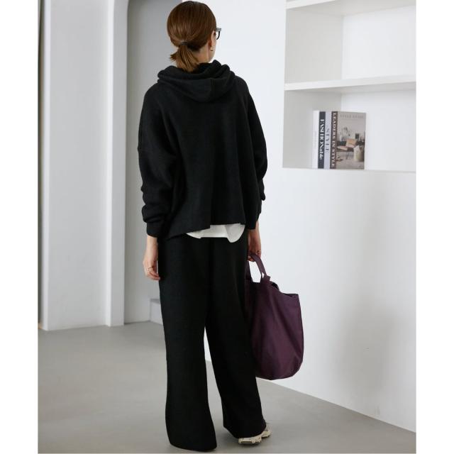 【NEW】スローブ イエナ（SLOBE IENA）/《セットアップ対応可》エアリーワイドシルエットフーディー