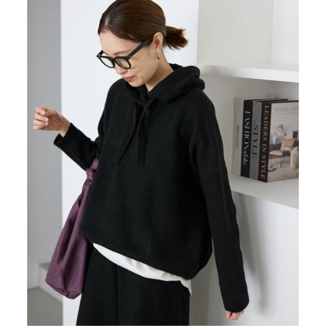 【NEW】スローブ イエナ（SLOBE IENA）/《セットアップ対応可》エアリーワイドシルエットフーディー