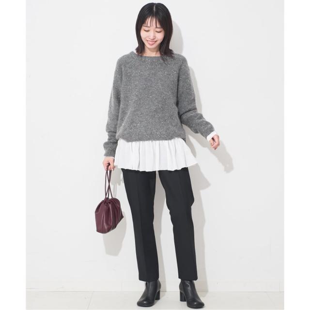 スローブ イエナ（SLOBE IENA）/《WEB限定/追加2予約》スパンコールニット