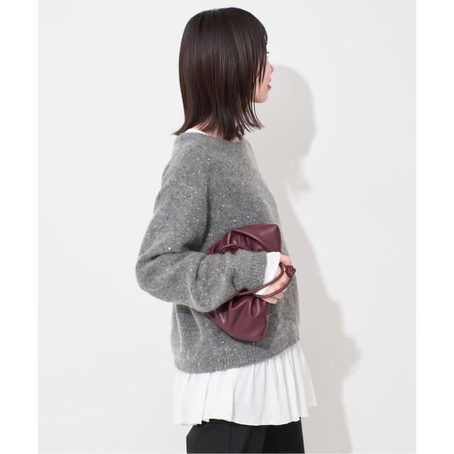 スローブ イエナ（SLOBE IENA）/《WEB限定/追加2予約》スパンコールニット