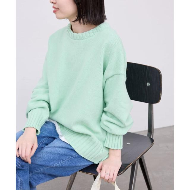 スローブ イエナ（SLOBE IENA）/《WEB限定/追加予約》バルキーコットンプルオーバー