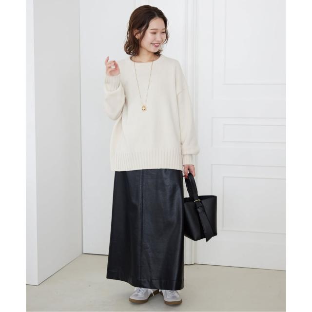 スローブ イエナ（SLOBE IENA）/《WEB限定/追加予約》バルキーコットンプルオーバー