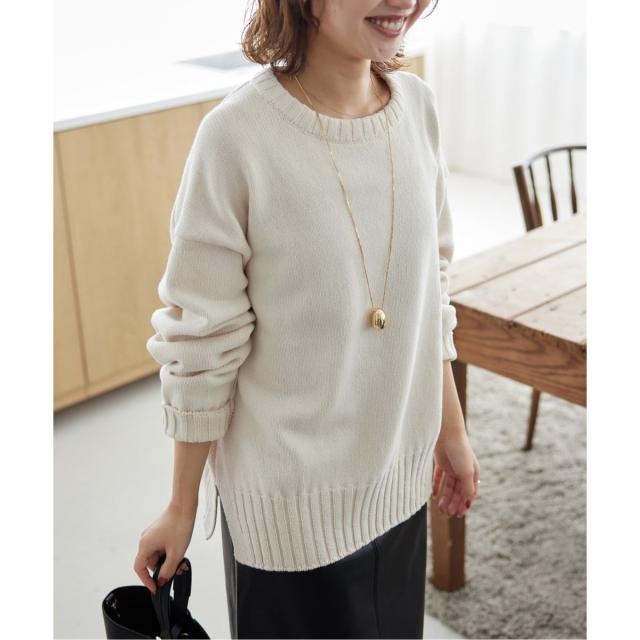 スローブ イエナ（SLOBE IENA）/《WEB限定/追加予約》バルキーコットンプルオーバー