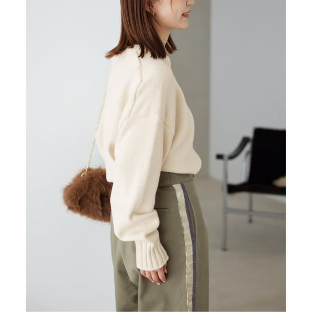 スローブ イエナ（SLOBE IENA）/《WEB限定/追加予約》バルキーコットンプルオーバー