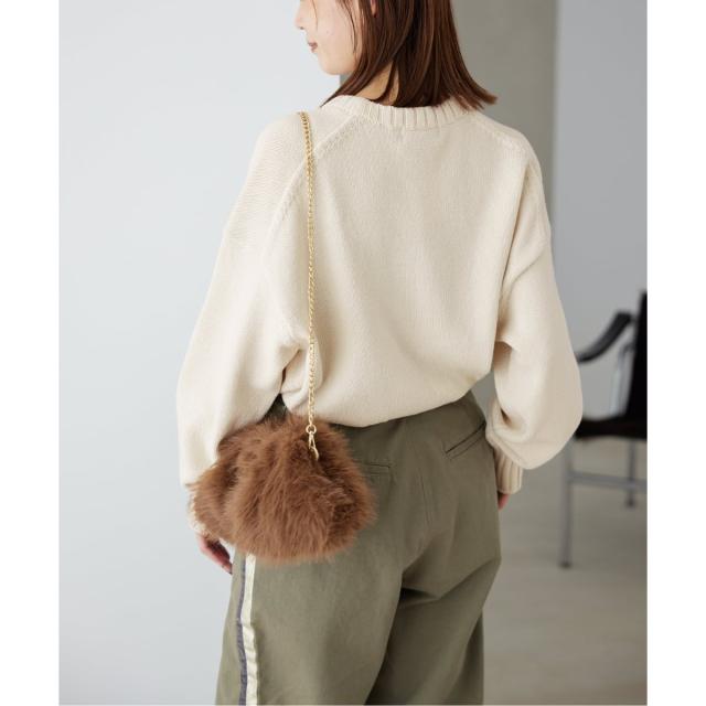 スローブ イエナ（SLOBE IENA）/《WEB限定/追加予約》バルキーコットンプルオーバー