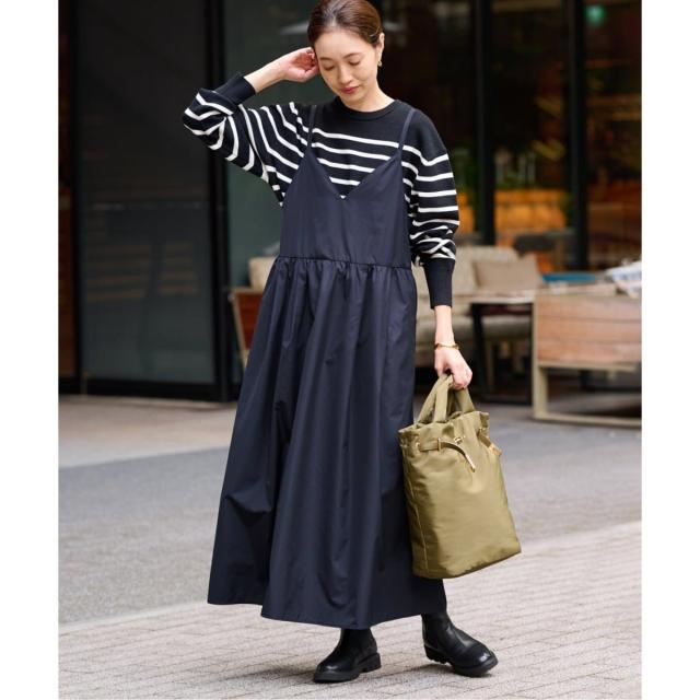 スローブ イエナ（SLOBE IENA）/《予約》マットタフタキャミワンピース