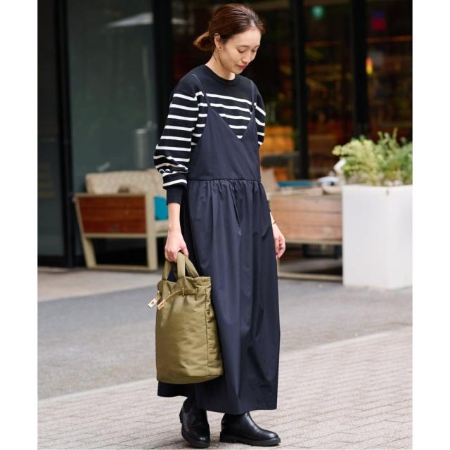 スローブ イエナ（SLOBE IENA）/《予約》マットタフタキャミワンピース