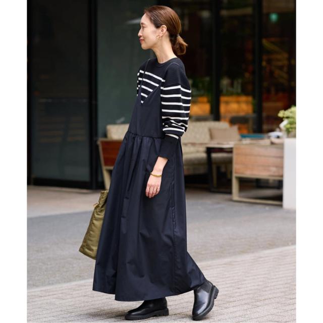 スローブ イエナ（SLOBE IENA）/《予約》マットタフタキャミワンピース