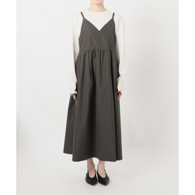 スローブ イエナ（SLOBE IENA）/《予約》マットタフタキャミワンピース