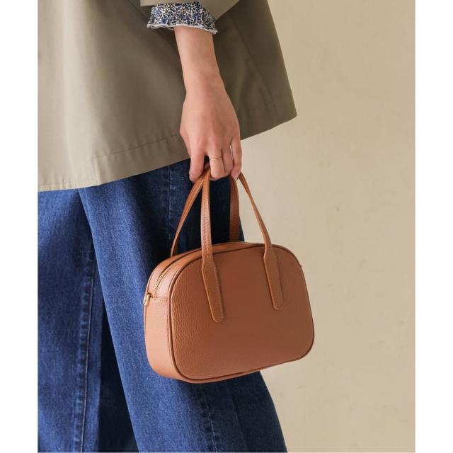 スローブ イエナ（SLOBE IENA）/《予約》MARCO BIANCHINI SLOBE別注 ラウンドボストンバッグ ECHO OF PE