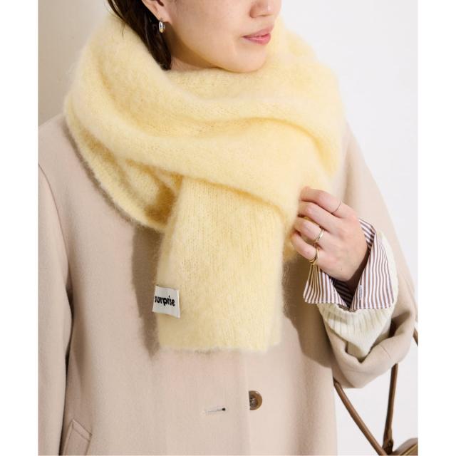 【NEW】スローブ イエナ（SLOBE IENA）/《追加》surprise/サプライズ ストール MOHAIR  SCARF  DONNA