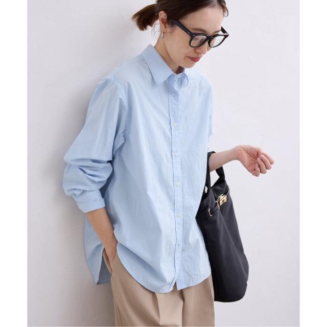 スローブ イエナ（SLOBE IENA）/《追加》Wash Cotton Color シャツ