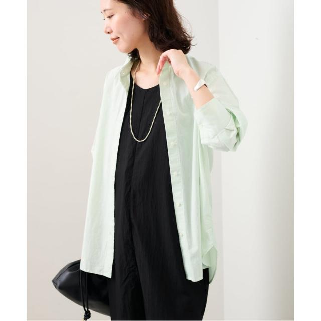 スローブ イエナ（SLOBE IENA）/《追加》Wash Cotton Color シャツ_3