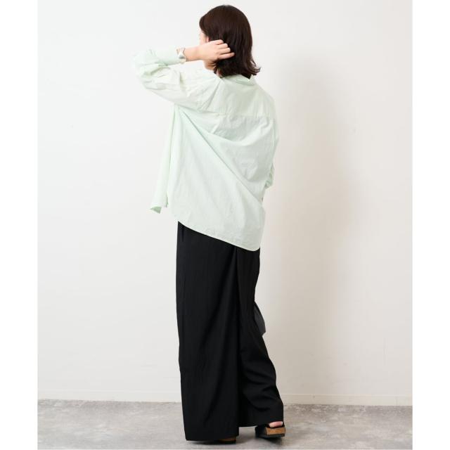 スローブ イエナ（SLOBE IENA）/《追加》Wash Cotton Color シャツ_6