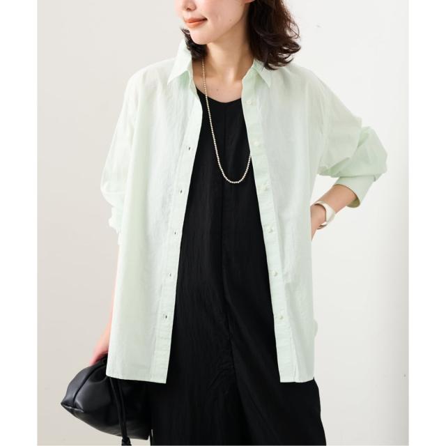 スローブ イエナ（SLOBE IENA）/《追加》Wash Cotton Color シャツ_8