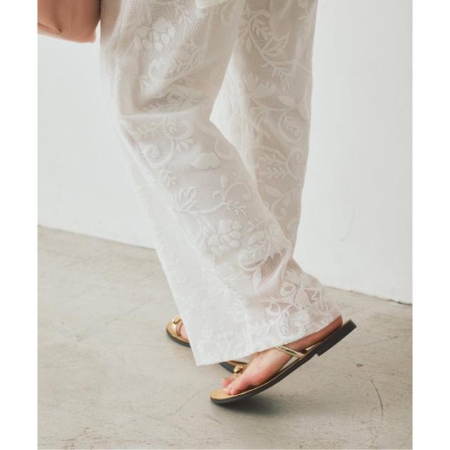 スローブ イエナ（SLOBE IENA）/《シリーズあり》レースカットパンツ