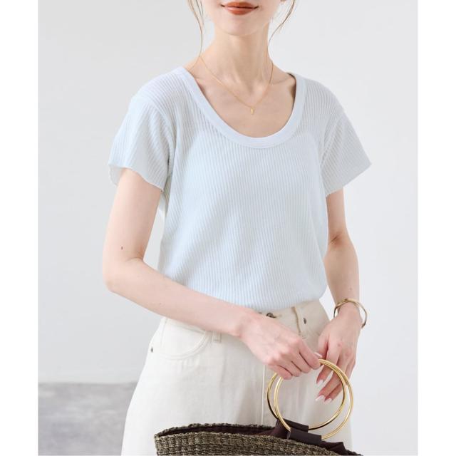 スローブ イエナ（SLOBE IENA）/CaRouseLamBRa/ケラウズランブラ シアーリブTシャツ 261−466SO_17