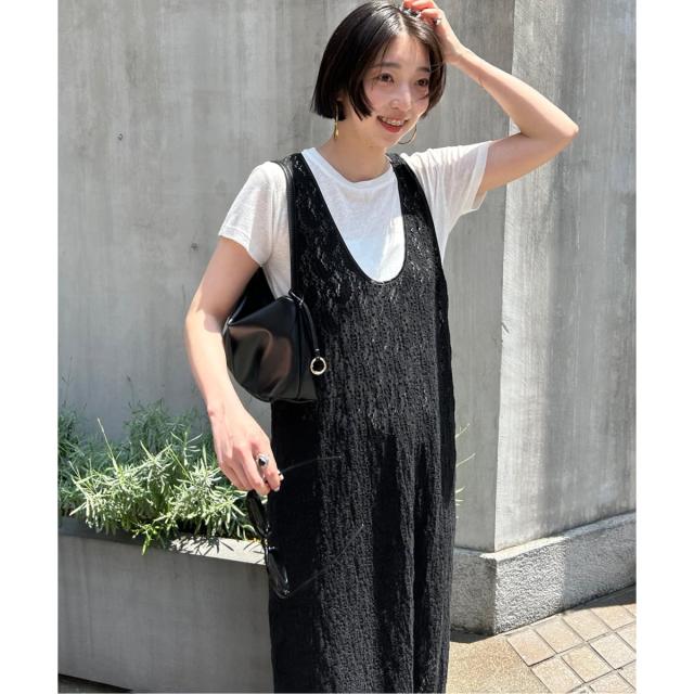 スローブ イエナ（SLOBE IENA）/《予約》レースノースリーブ 2WAY ワンピース