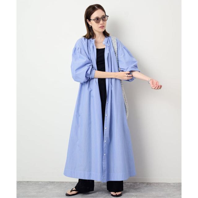 スローブ イエナ（SLOBE IENA）/《予約》ギャザーシャツワンピース 12,441円