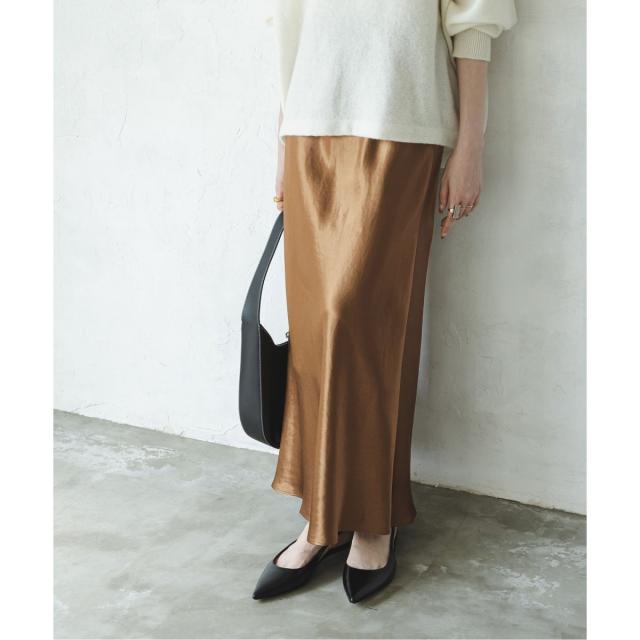 ノーブル（Noble）/《追加》ナローAラインサテンスカート 2