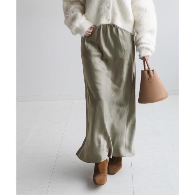 ノーブル（Noble）/《追加》ナローAラインサテンスカート 2