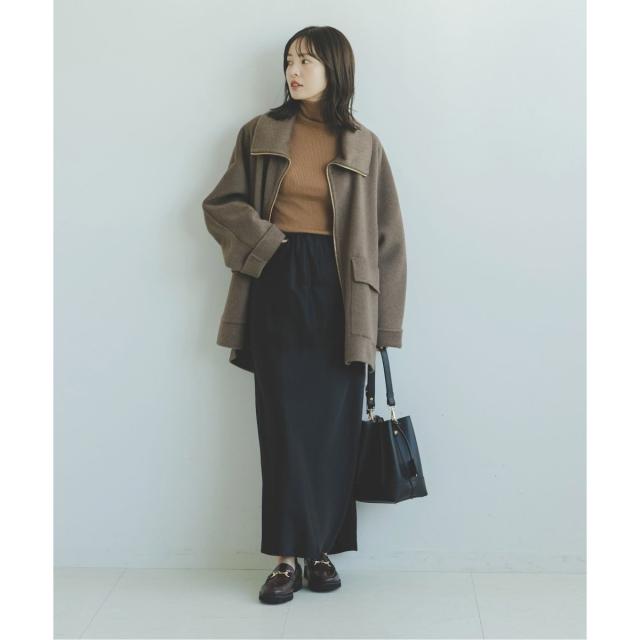 ノーブル（Noble）/《追加》ナローAラインサテンスカート 2