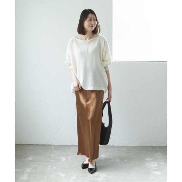 ノーブル（Noble）/《追加》ナローAラインサテンスカート 2