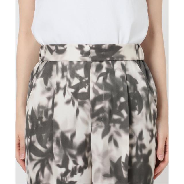 ノーブル（Noble）/コモレビプリントサテンワイドパンツの通販はau PAY  