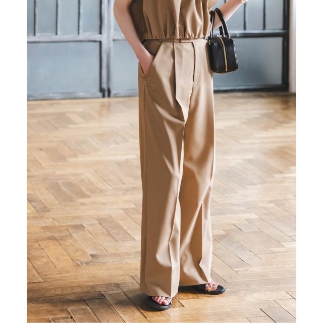 ノーブル（Noble）/《追加》【洗える】エステルツイルストレッチスラックスパンツ7