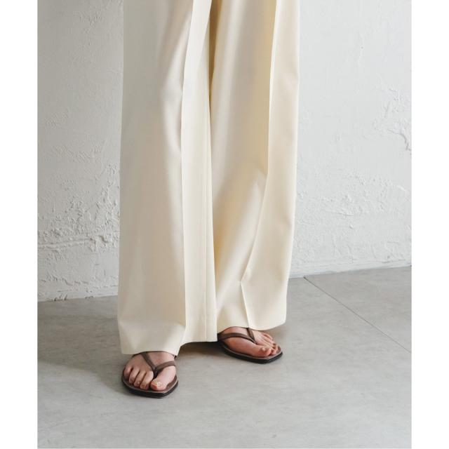 ノーブル（Noble）/《追加》【洗える】エステルツイルストレッチスラックスパンツ7
