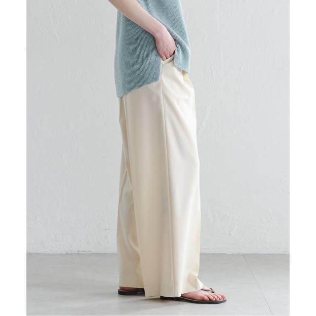 ノーブル（Noble）/《追加》【洗える】エステルツイルストレッチスラックスパンツ7