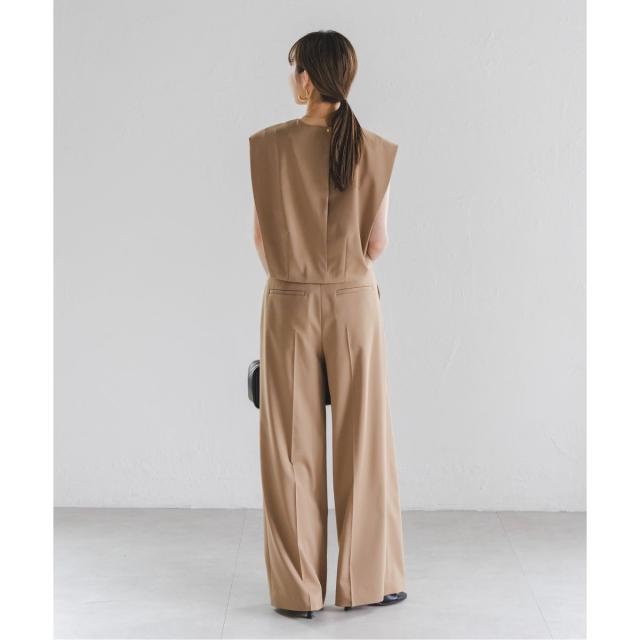 ノーブル（Noble）/《追加》【洗える】エステルツイルストレッチスラックスパンツ7