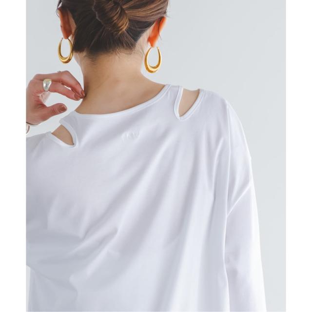 ノーブル（Noble）/Room no．8/ルームエイト スムースコットンネックオープントップス